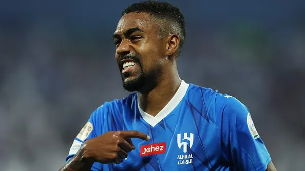 Malcom comemorando gol. Foto: Yasser Bakhsh/Getty Images