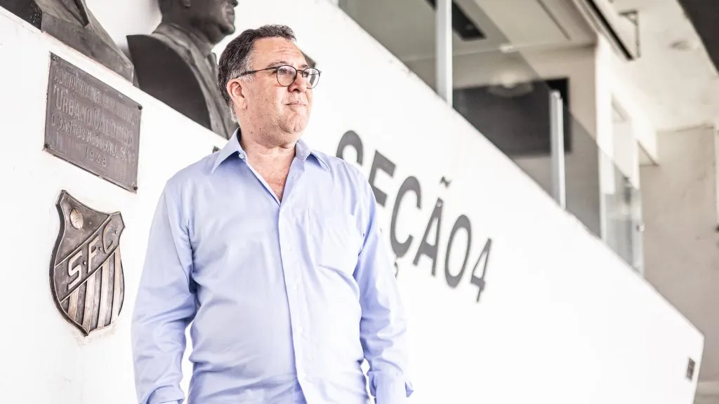 Marcelo Teixeira vem buscando a evolução financeira do Santos – Fotos: Raul Baretta/ Santos FC.