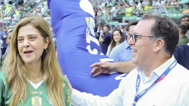 Foto: Leco Viana/Thenews2/imago images – Marcelo Teixeira busca liberação de Leila para o Santos atuar no Allianz Parque.