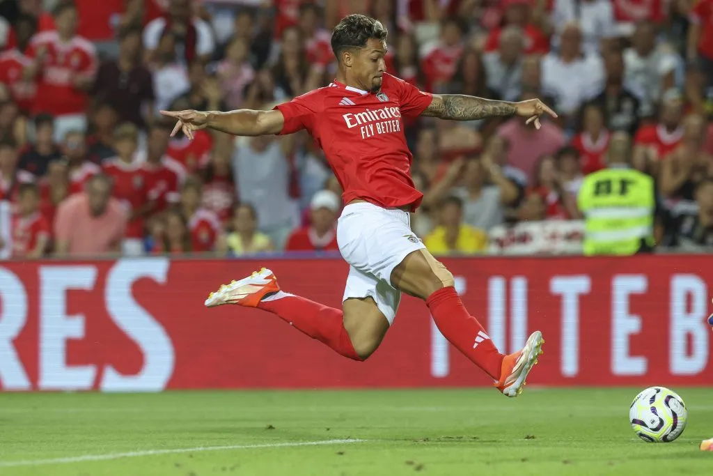 Centroavante também atuou pelo Benfica. Photo by Carlos Rodrigues/Getty Images