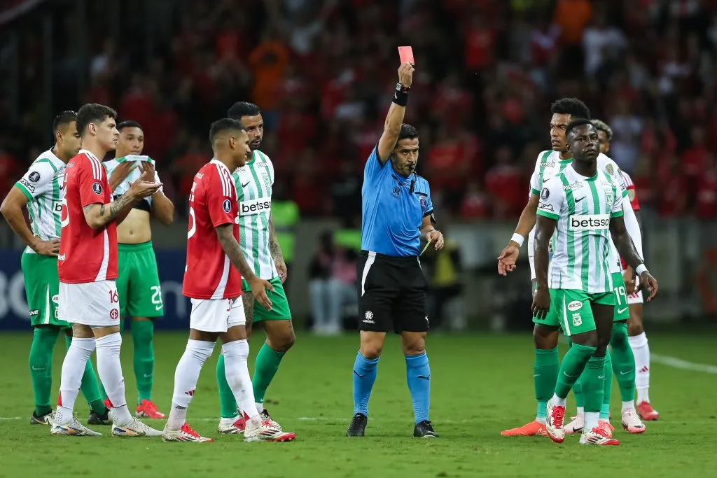 Marino Hinestroza, atacante colombiano do Atlético Nacional-COL