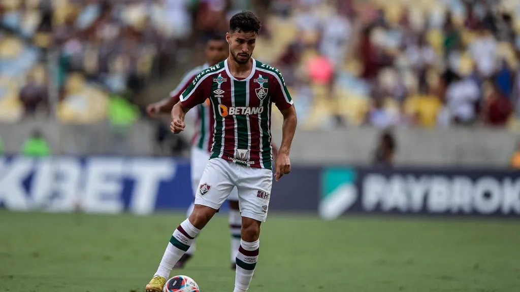 Martinelli, meio-campista do Fluminense – Foto: Thiago Ribeiro/AGIF