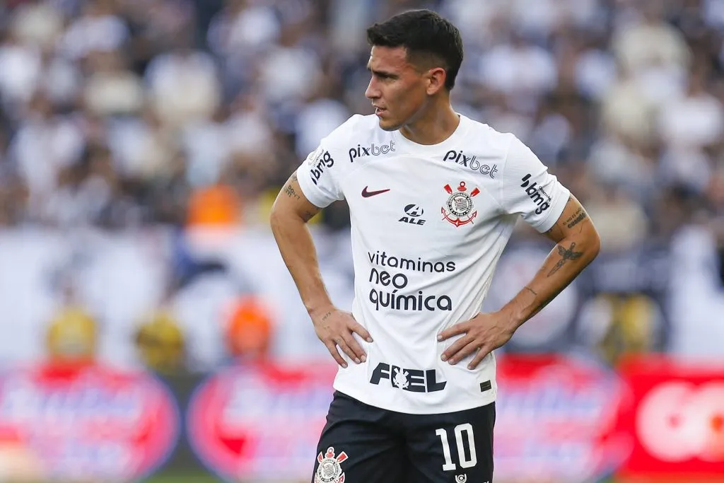 Matías Rojas em ação pelo Corinthians – Foto: Rodrigo Coca/Agência Corinthians