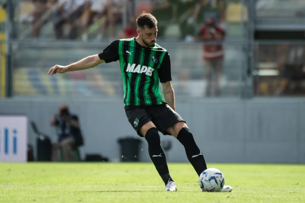 Viña atuando pelo Sassuolo (ITA). Foto: Ivan Romano/Getty Images.