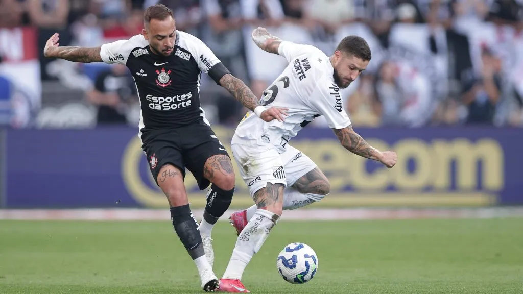 Corinthians x Santos - Foto: Ettore Chiereguini/AGIF.