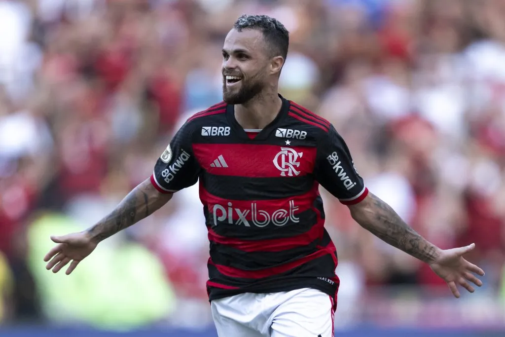Michael durante a partida contra o Internacional. Foto: Jorge Rodrigues/AGIF