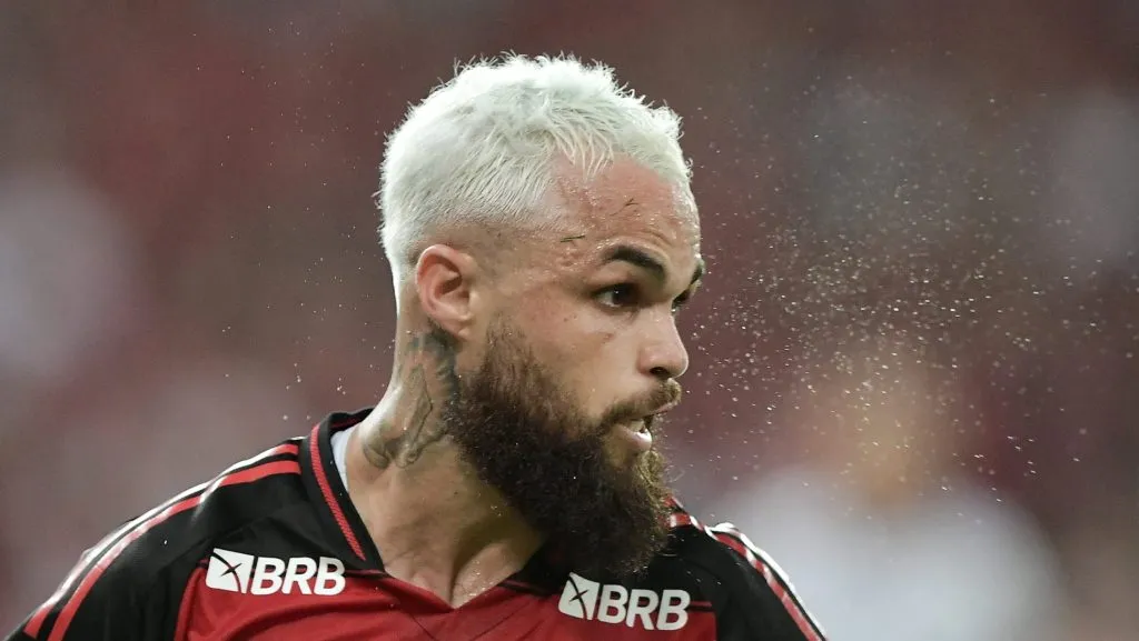 RJ – RIO DE JANEIRO – 10/05/2025 – BRASILEIRO A 2025, FLAMENGO X BAHIA – Michael jogador do Flamengo durante partida contra o Bahia no estadio Maracana pelo campeonato Brasileiro A 2025.