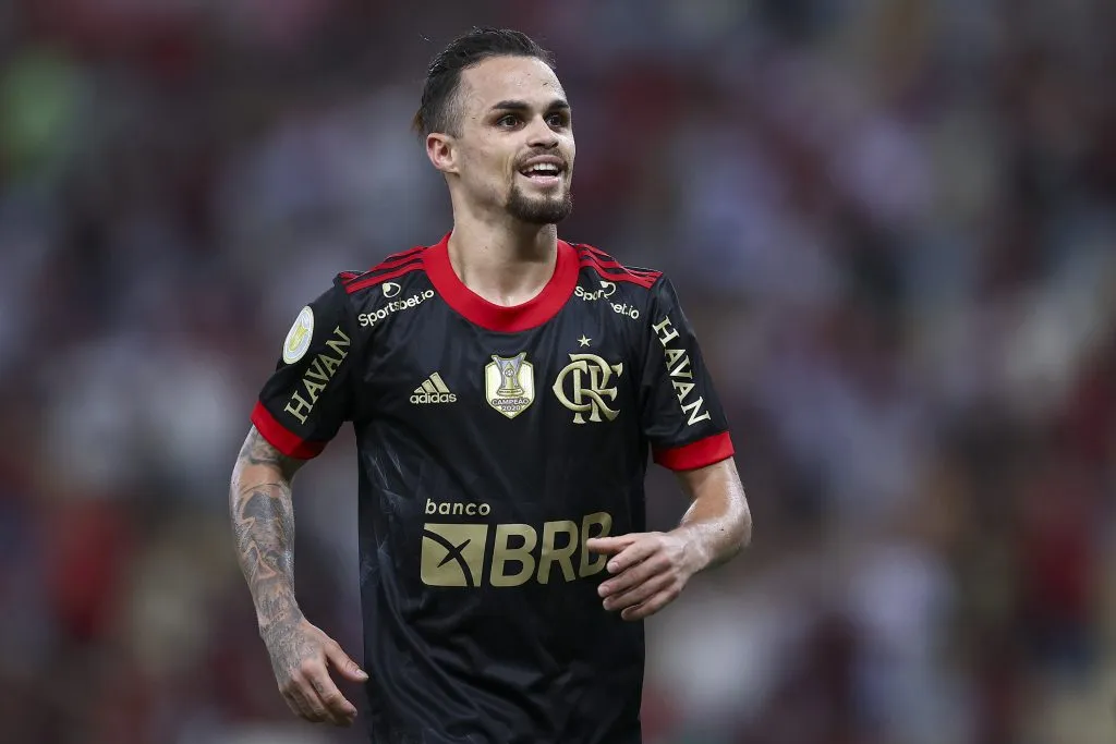 Michael com a camisa do Flamengo. (Foto: Buda Mendes/Getty Images)