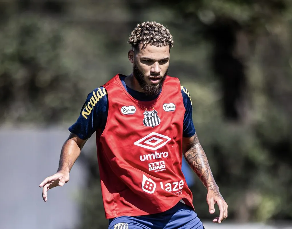 Nathan não deslanchou no Santos e direção está disposta a negociar com o Remo – Foto: Raul Baretta/SFC