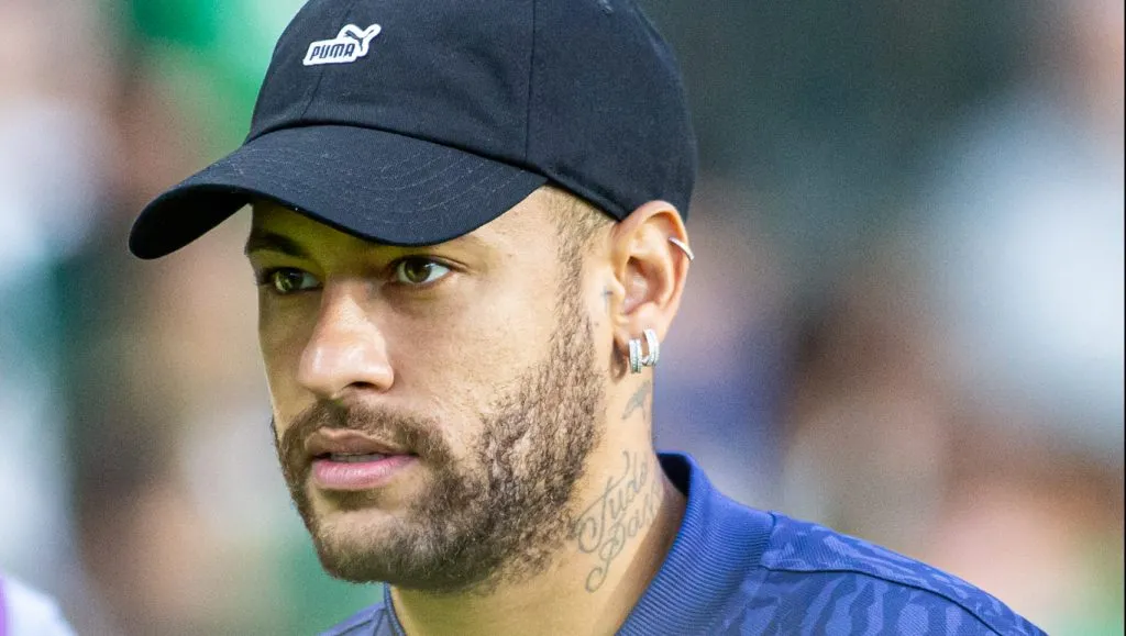Neymar, jogador do Santos
