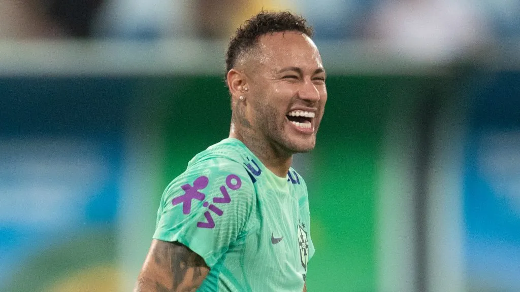 Neymar na Seleção Brasileira. Foto: Gil Gomes/AGIF