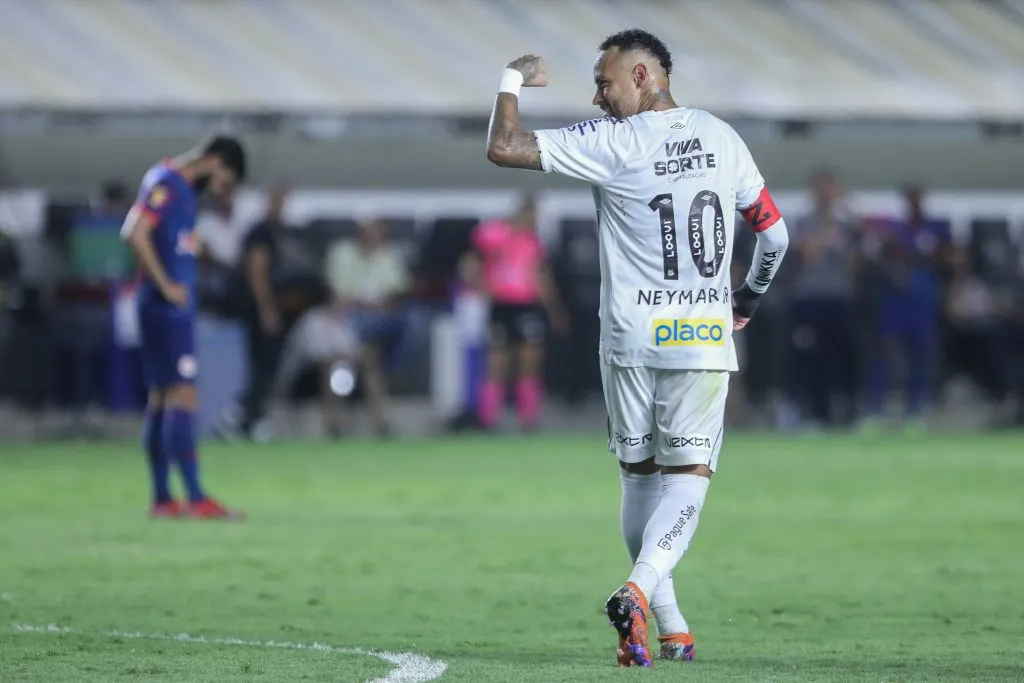 Neymar jogador do Santos