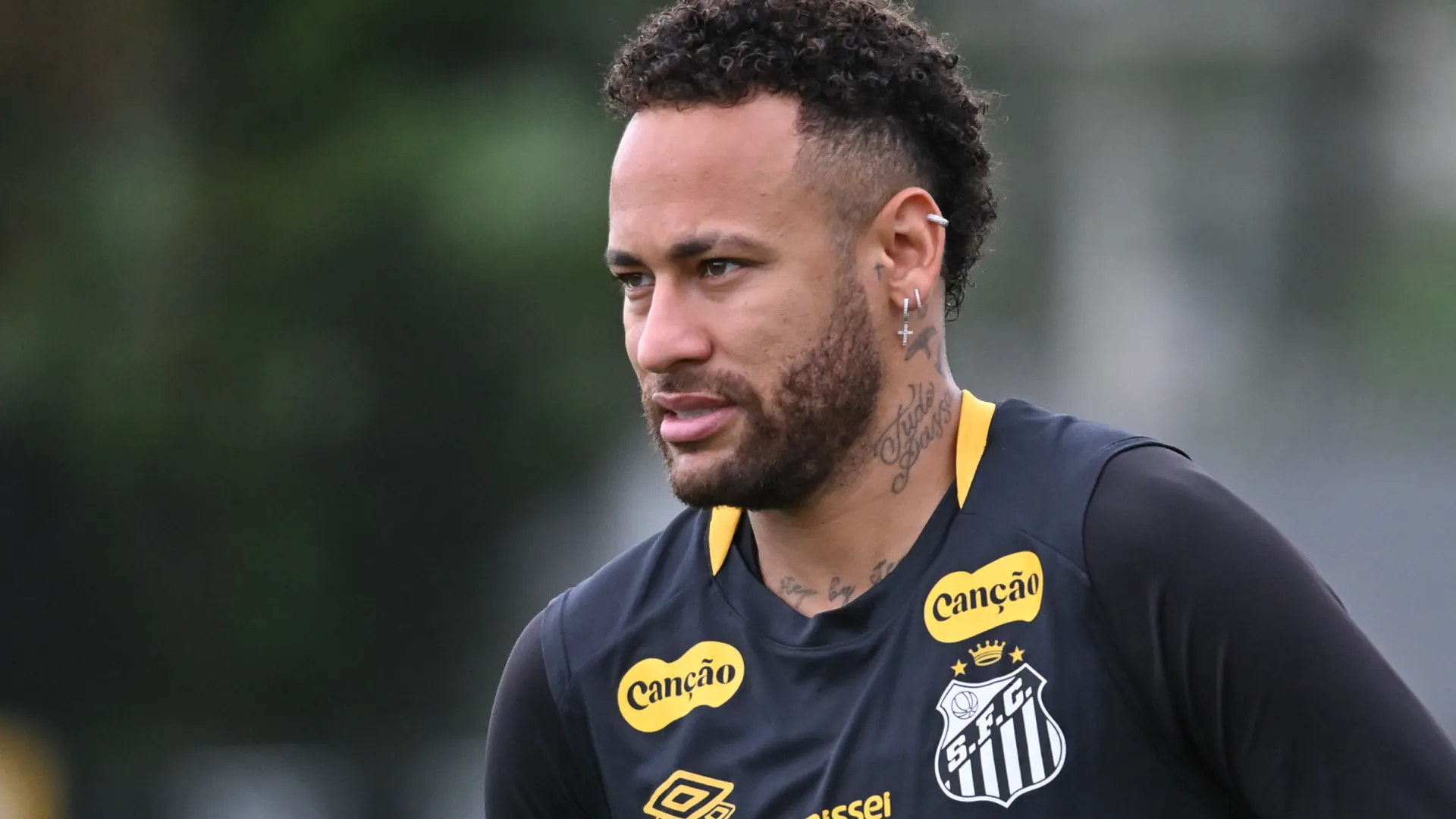 Neymar no Santos. Foto: Raul Baretta/Santos FC