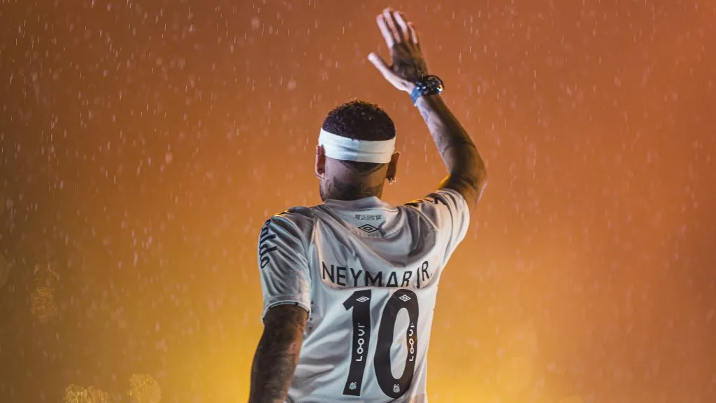 Presidente do Santos está confiante na permanência de Neymar até 2026 – Fotos: Bruno Vaz / Santos FC