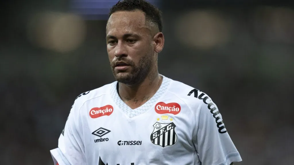 Neymar, jogador do Santos