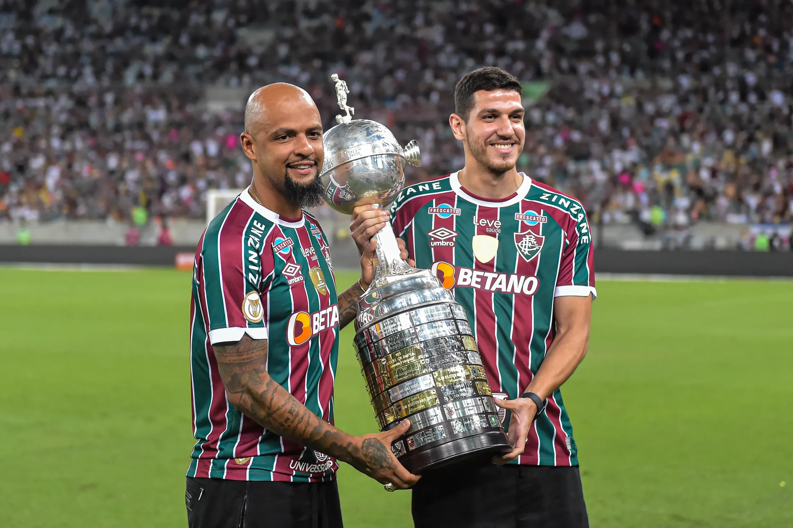 Nino foi campeão pelo Fluminense. Foto: Thiago Ribeiro/AGIF
