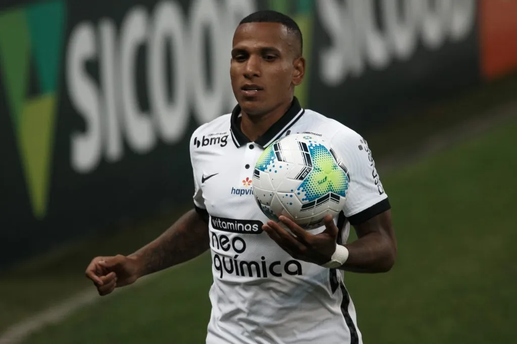 SP – Sao Paulo – 10/02/2021 – BRASILEIRO A 2020, CORINTHIANS X ATHLETICO-PR – Otero jogador do Corinthians durante partida contra o Athletico-PR no estadio Arena Corinthians pelo campeonato Brasileiro A 2020. Foto: Ettore Chiereguini/AGIF