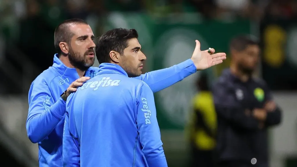 João Martins faz parte da comissão técnica permanente de Abel Ferreira no Palmeiras – Foto: Cesar Greco