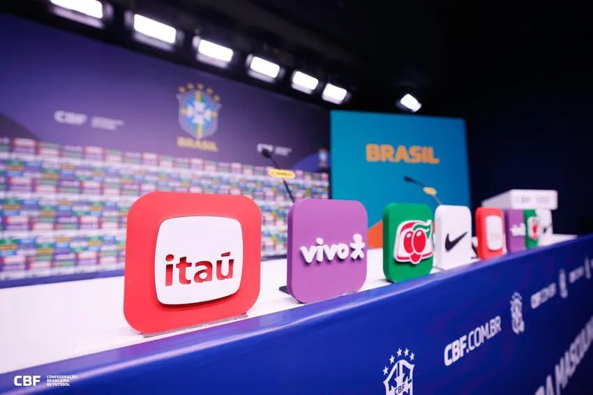Patrocínios da Seleção Brasileira. Foto: Rafael Ribeiro/CBF