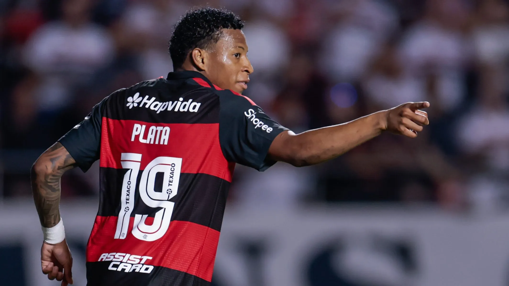 SP – SAO PAULO – 28/01/2026 – BRASILEIRO A 2026, SAO PAULO X FLAMENGO –  jogador do Flamengo comemora seu gol durante partida contra o Sao Paulo no estadio Morumbi pelo campeonato Brasileiro A 2026. Foto: Marcello Zambrana/AGIF