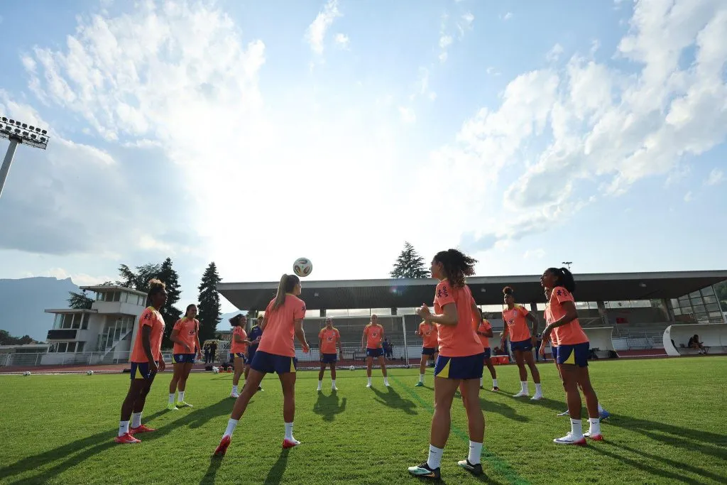 Preparação para amistoso contra França. Foto: Lívia Villas Boas/CBF