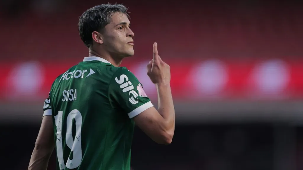 Sosa um dos destaques do Palmeiras no Choque-Rei – Foto: Ettore Chiereguini/AGIF