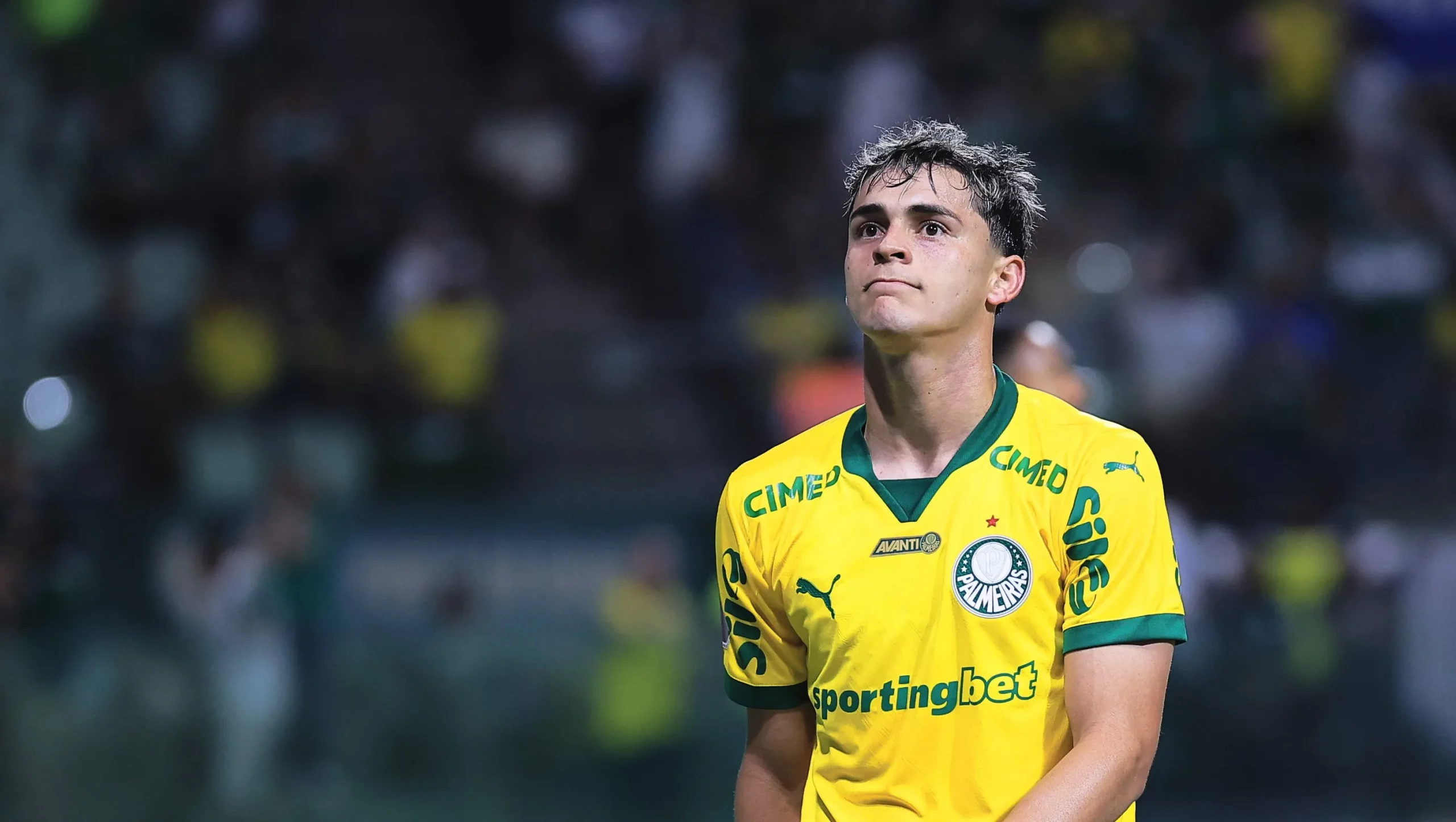 Foto: Ettore Chiereguini/AGIF – Ramón Sosa vai ser opção para o segundo tempo em Palmeiras x Vitória.