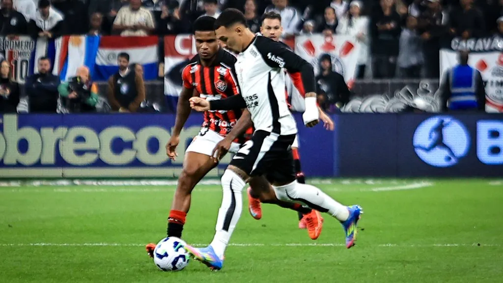 Corinthians não conseguiu vencer o Vitória na Neo Química Arena - Foto: Fabio Giannelli/AGIF.