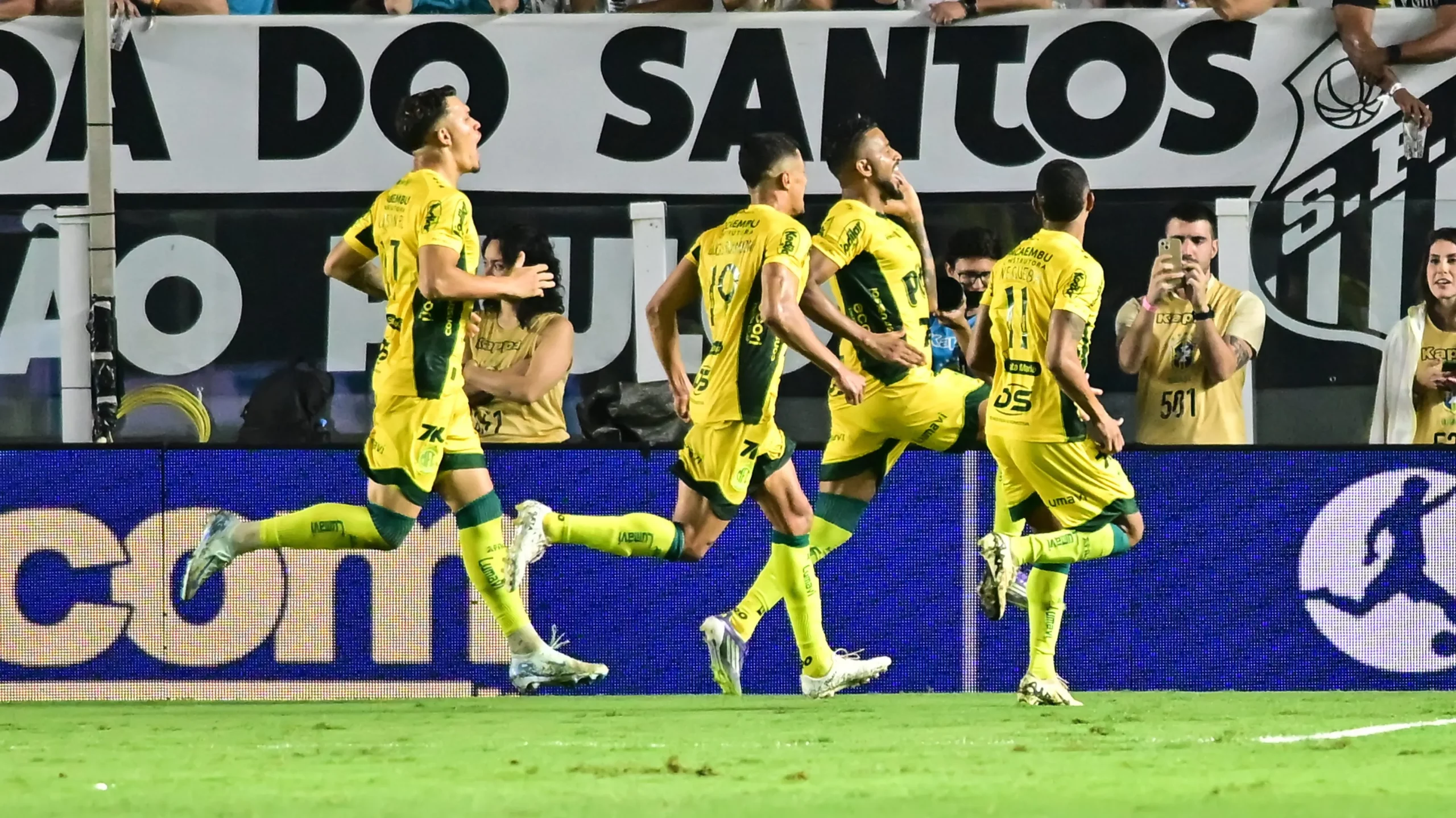 Santos x Mirassol - Foto: Jota Erre/AGIF.
