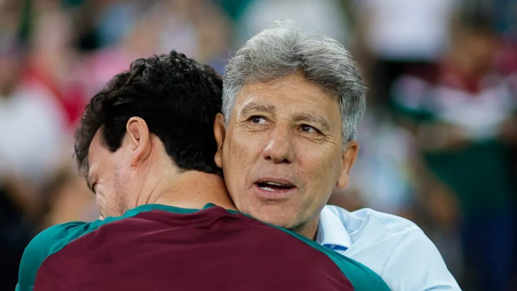 Renato Gaúcho e Diniz. (Foto de Buda Mendes/Getty Images)