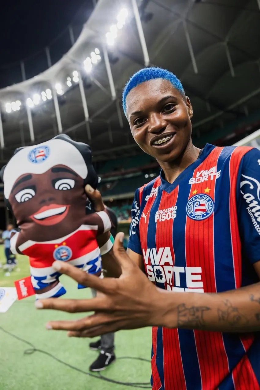Rhaizza encaminha acerto com o Corinthians. Foto Leticia MartinsBahia