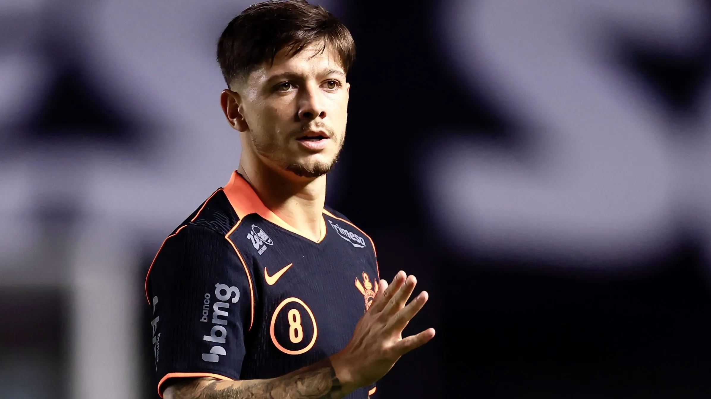Garro em ação pelo Corinthians – Foto: Marcello Zambrana/AGIF