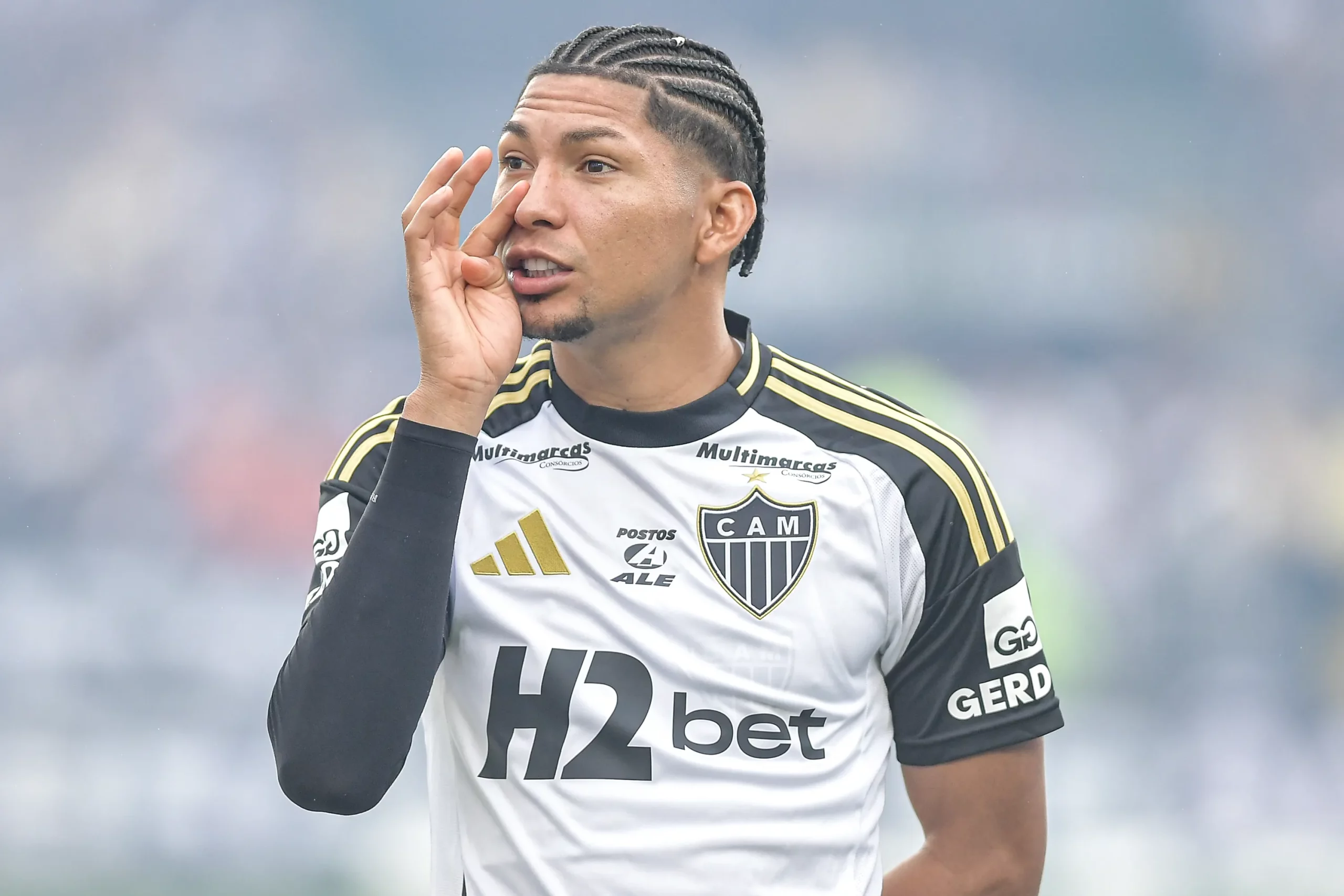Rony, atacante. Foto: Thiago Ribeiro/AGIF