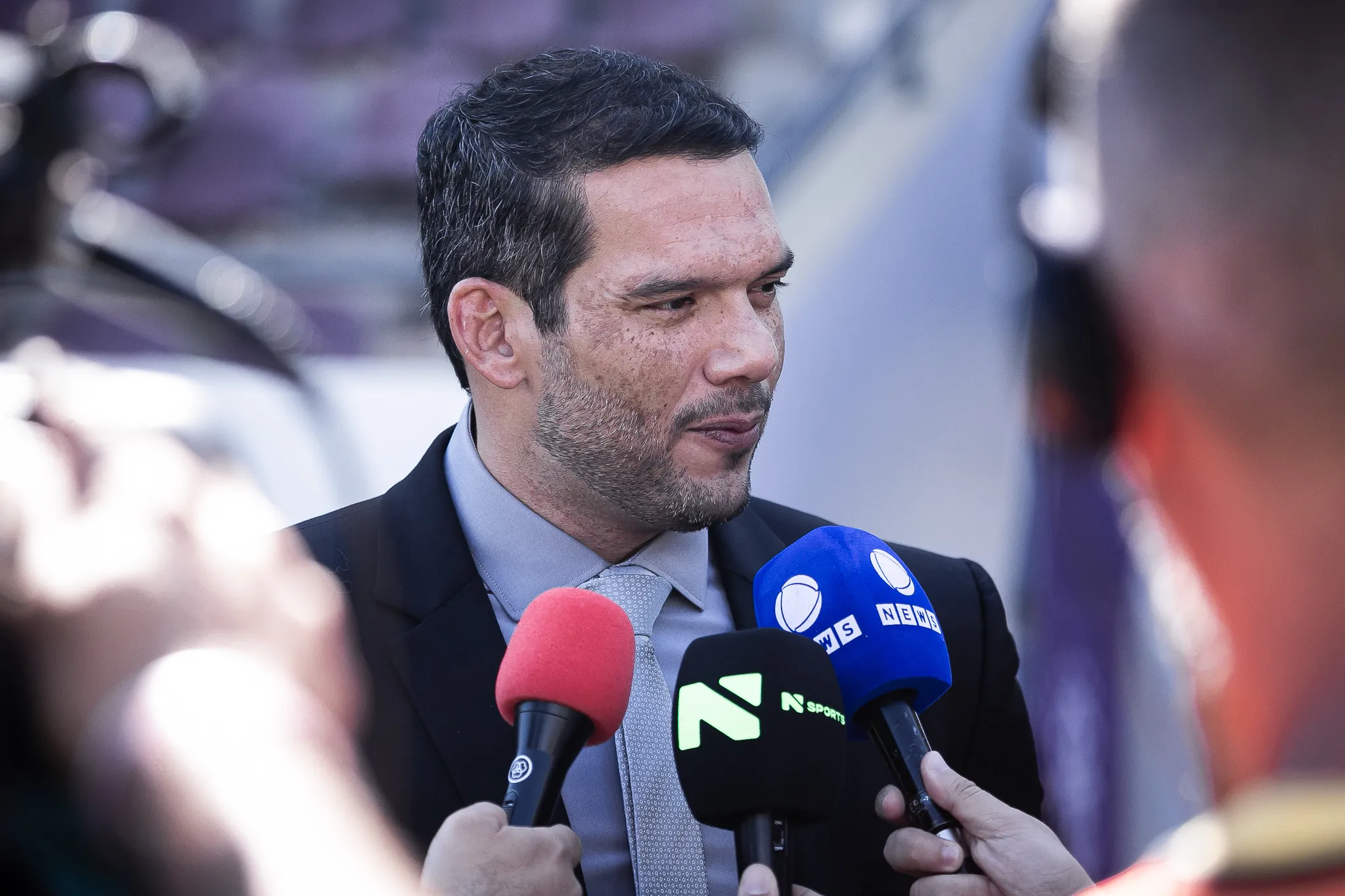 Samir Xaud, presidente da CBF. Foto: Vinicius Silva/AGIF