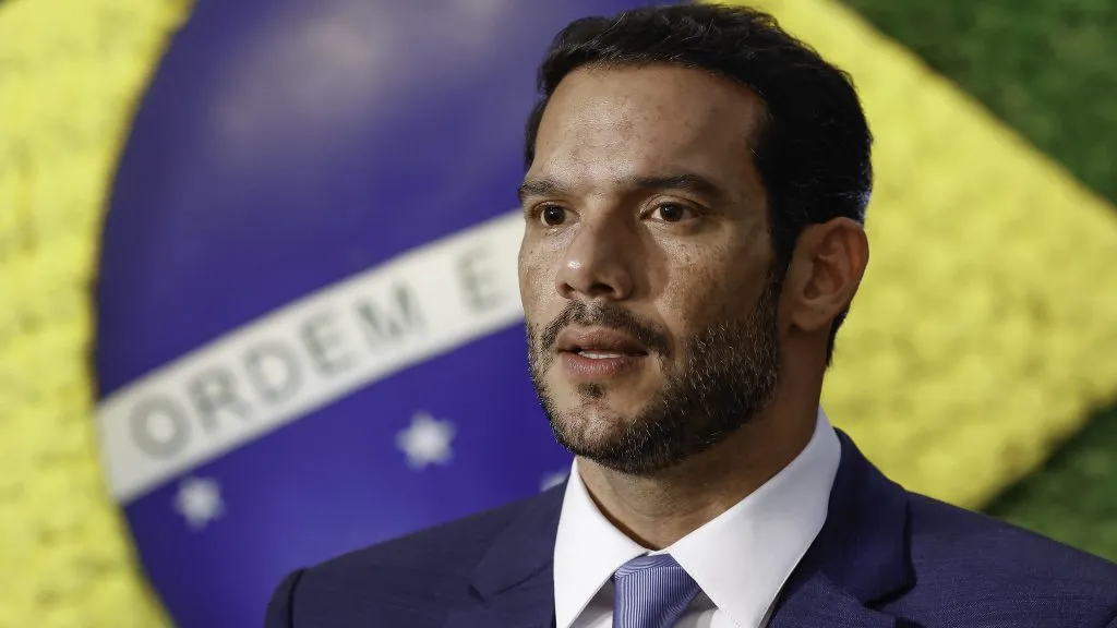 Samir Xuad, presidente da CBF, não se callou sobre situação caótica na Bolívia  – Foto: @rafaelribeirorio l CBF