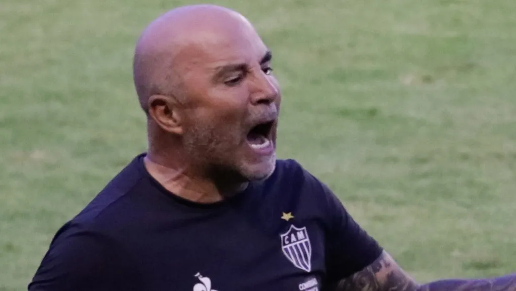 Sampaoli pelo Atlético-MG. Foto: Rafael Vieira/AGIF