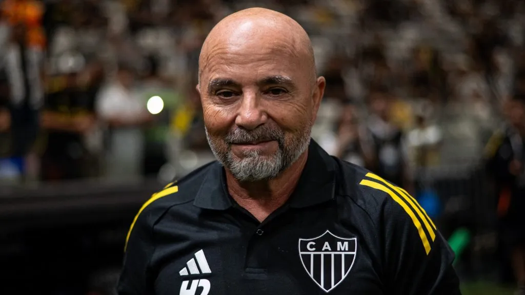 Sampaoli técnico do Atlético-MG durante partida contra o Sport  – Foto: Alessandra Torres/AGIF