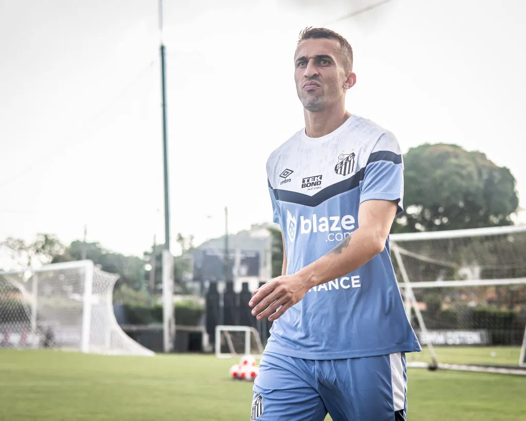 João Schmidt no Santos - Raul Baretta/Santos 