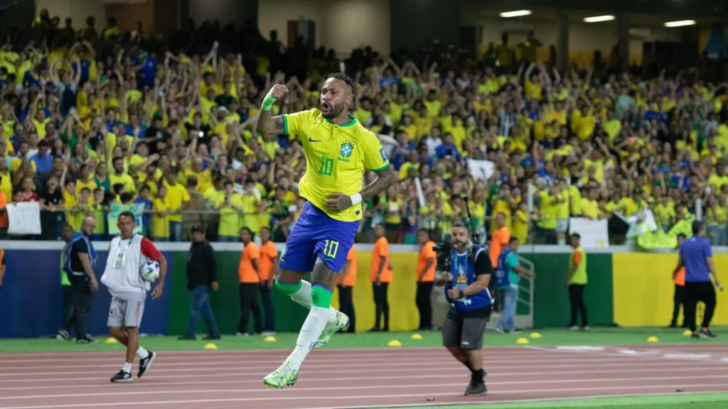 Neymar pelas Eliminatórias Copa Do Mundo 2026. Foto: Fernando Torres/AGIF