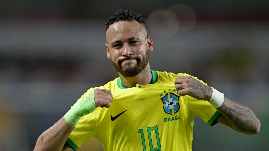 Neymar na Seleção Brasileira. Foto: Pedro Vilela/Getty Images