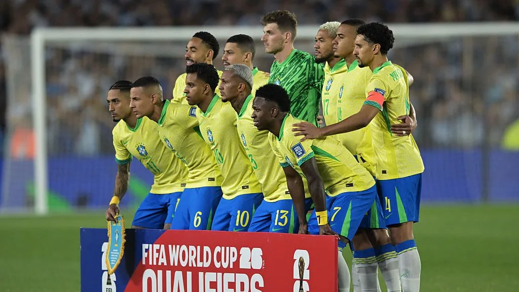 Seleção Brasileira em 2025. Foto: Marcelo Endelli/Getty Images