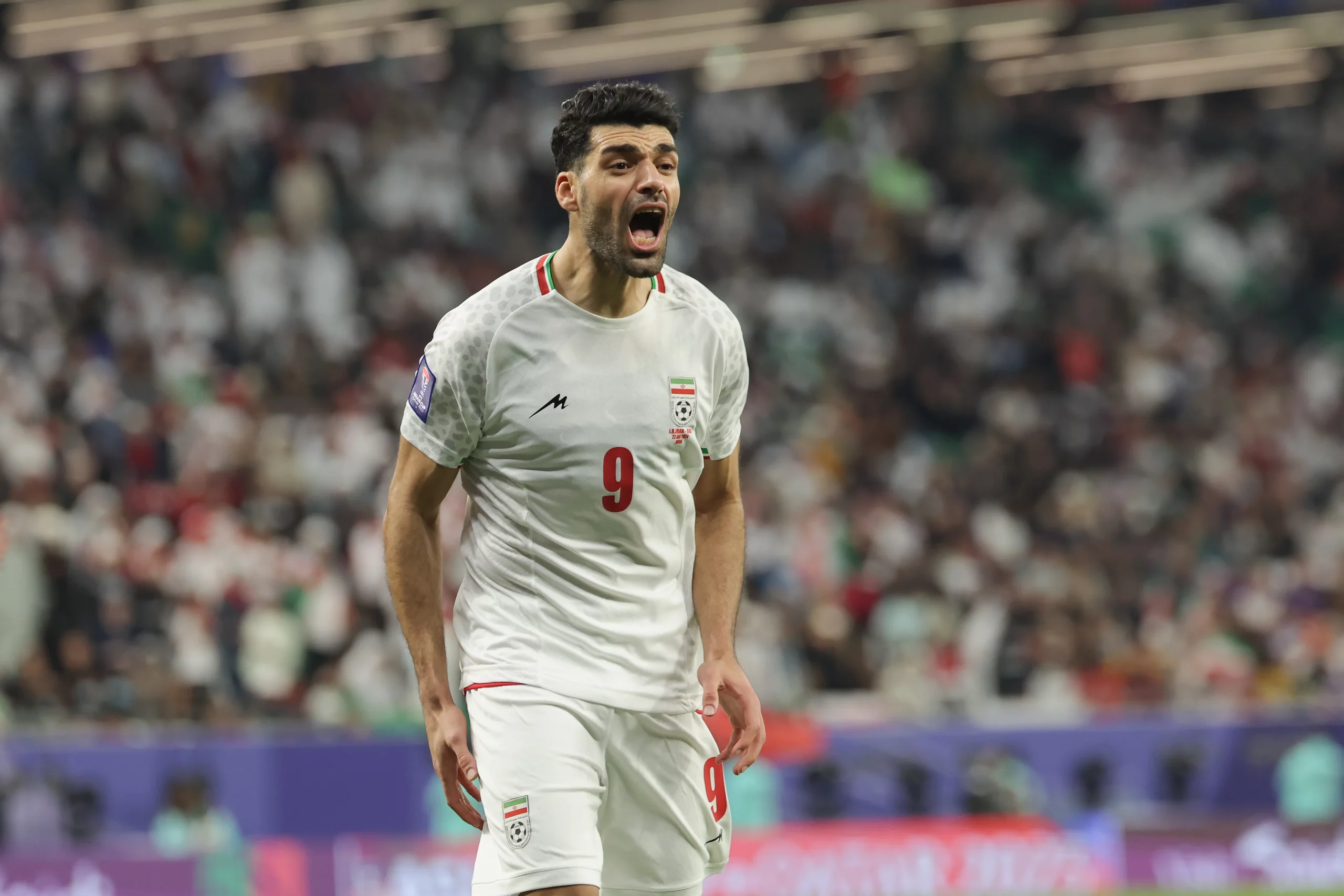 Taremi jogador do Irã – Foto: Lintao Zhang/Getty Images