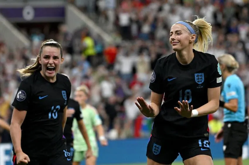 Seleção da Inglaterra na Eurocopa. Foto: Miguel Medina/AFP