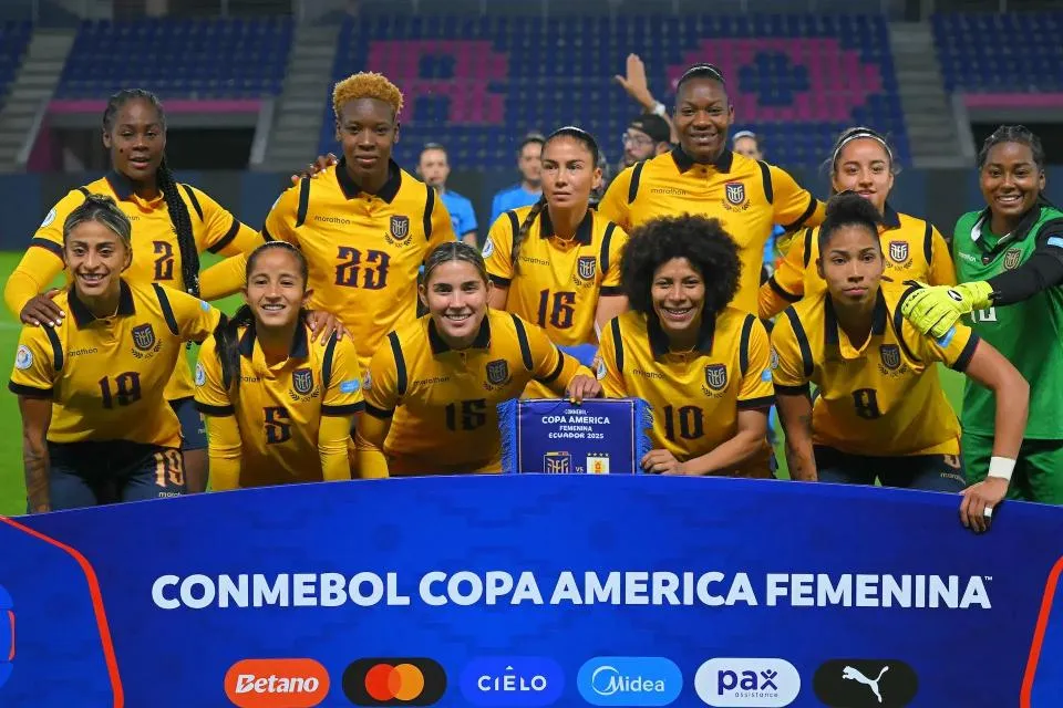 Seleção equatoriana. Foto: Divulgação/Copa América