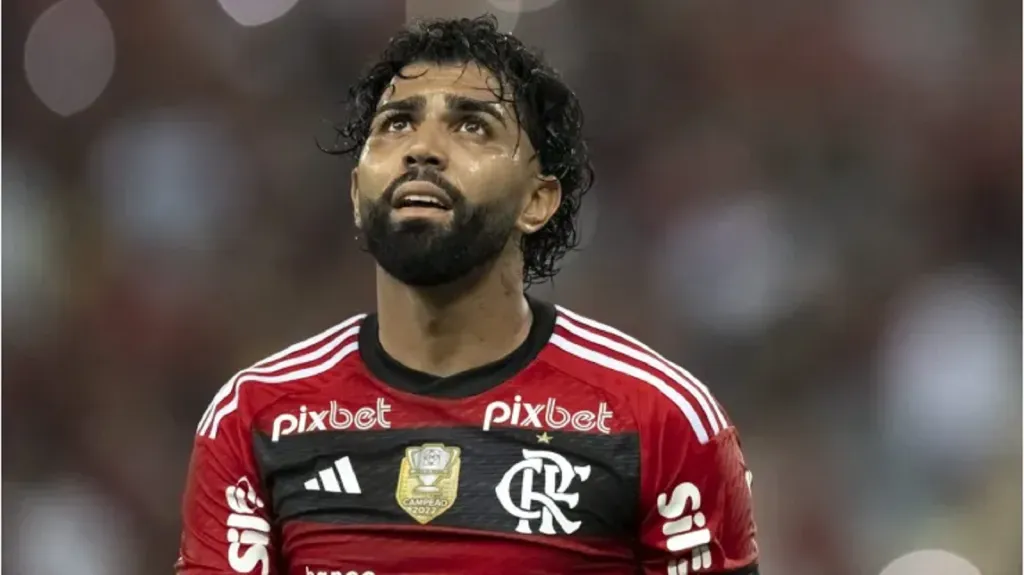 Foto: Jorge Rodrigues/AGIF – Gabigol foi ultrapassado por Pedro na artilharia do novo Maracanã