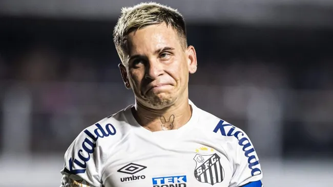 Soteldo Santos-Vasco - Foto: Abner Dourado/AGIF - Soteldo pelo Santos