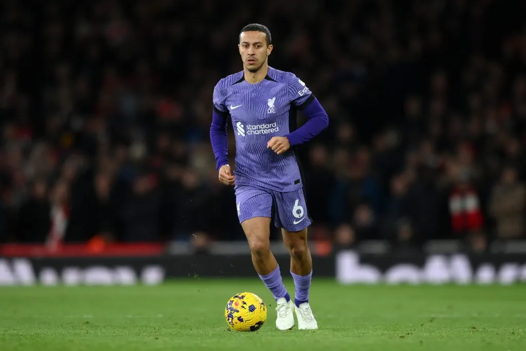 Thiago Alcântara é brasileiro, mas fez sua carreira na Europa. Foto: Justin Setterfield/Getty Images