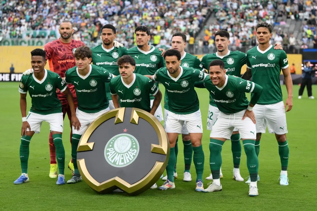 Os titulares de Abel Ferreira contra o Porto. Photo by David Ramos/Getty Images