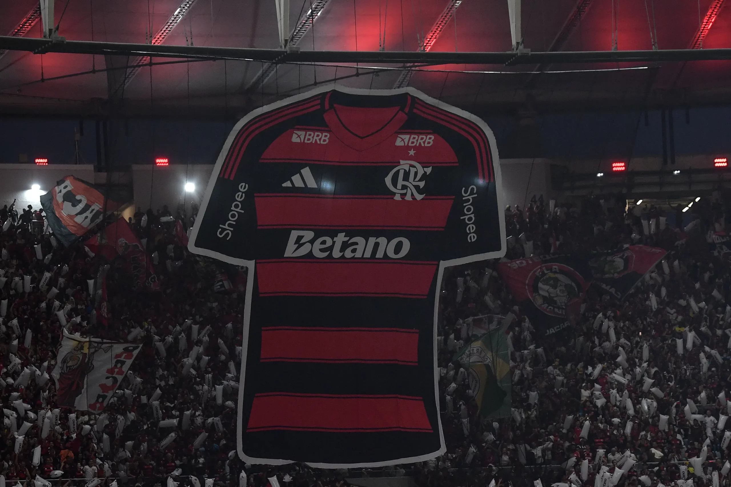 Torcida do Flamengo. Foto: Thiago Ribeiro/AGIF