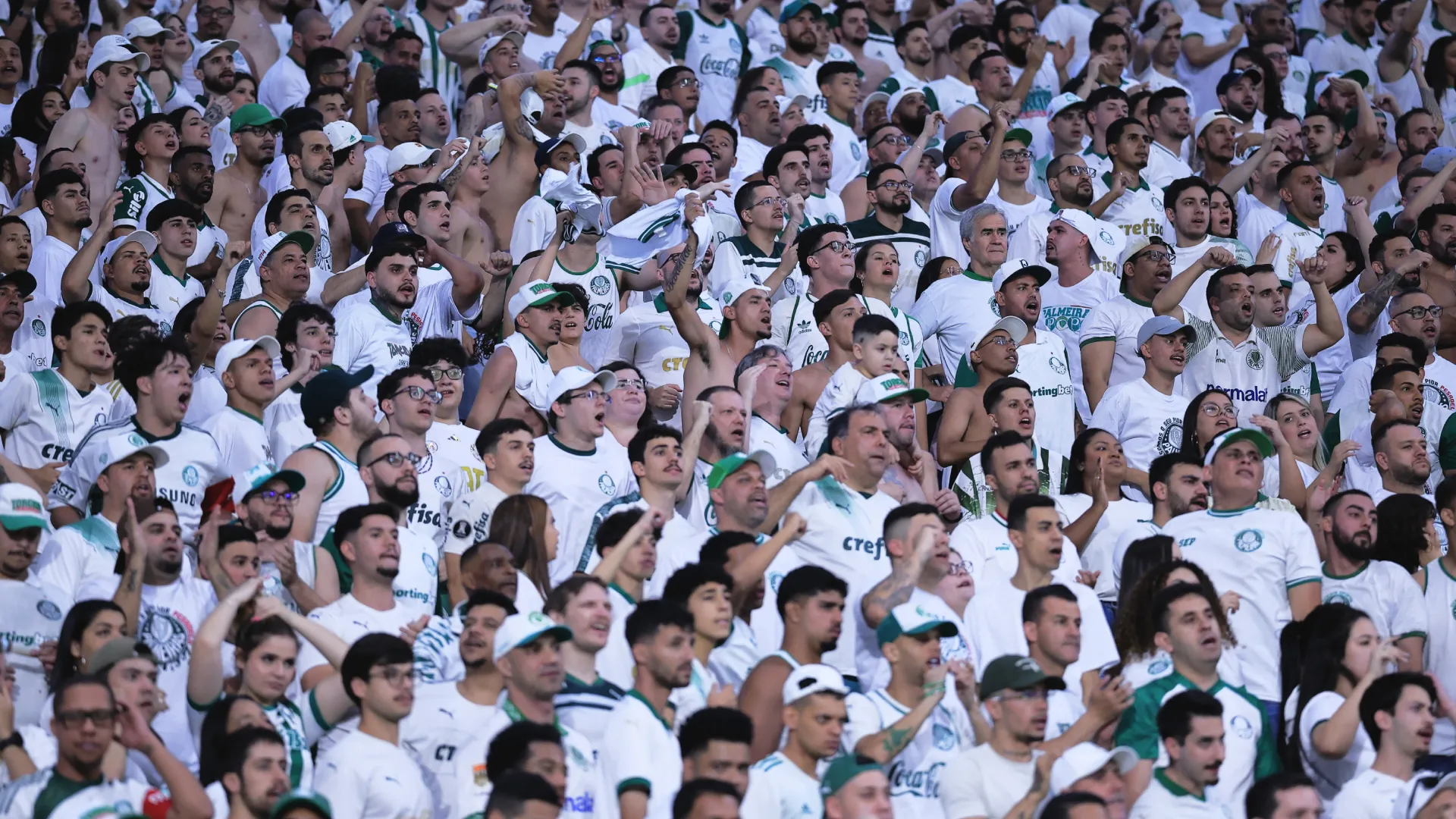 Marcelo Oliveira elogiou a torcida do Palmeiras – Foto: Ettore Chiereguini/AGIF